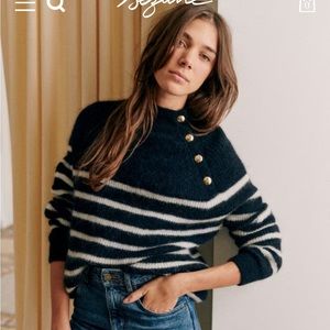 Sézane Trudy Jumper Sweater, Size S